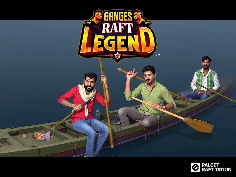 Ganges Raft Legend Official Cover Art - Desi Raft Racing Game